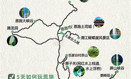 自驾游路线图恩施地图_自驾游路线图恩施地图图片